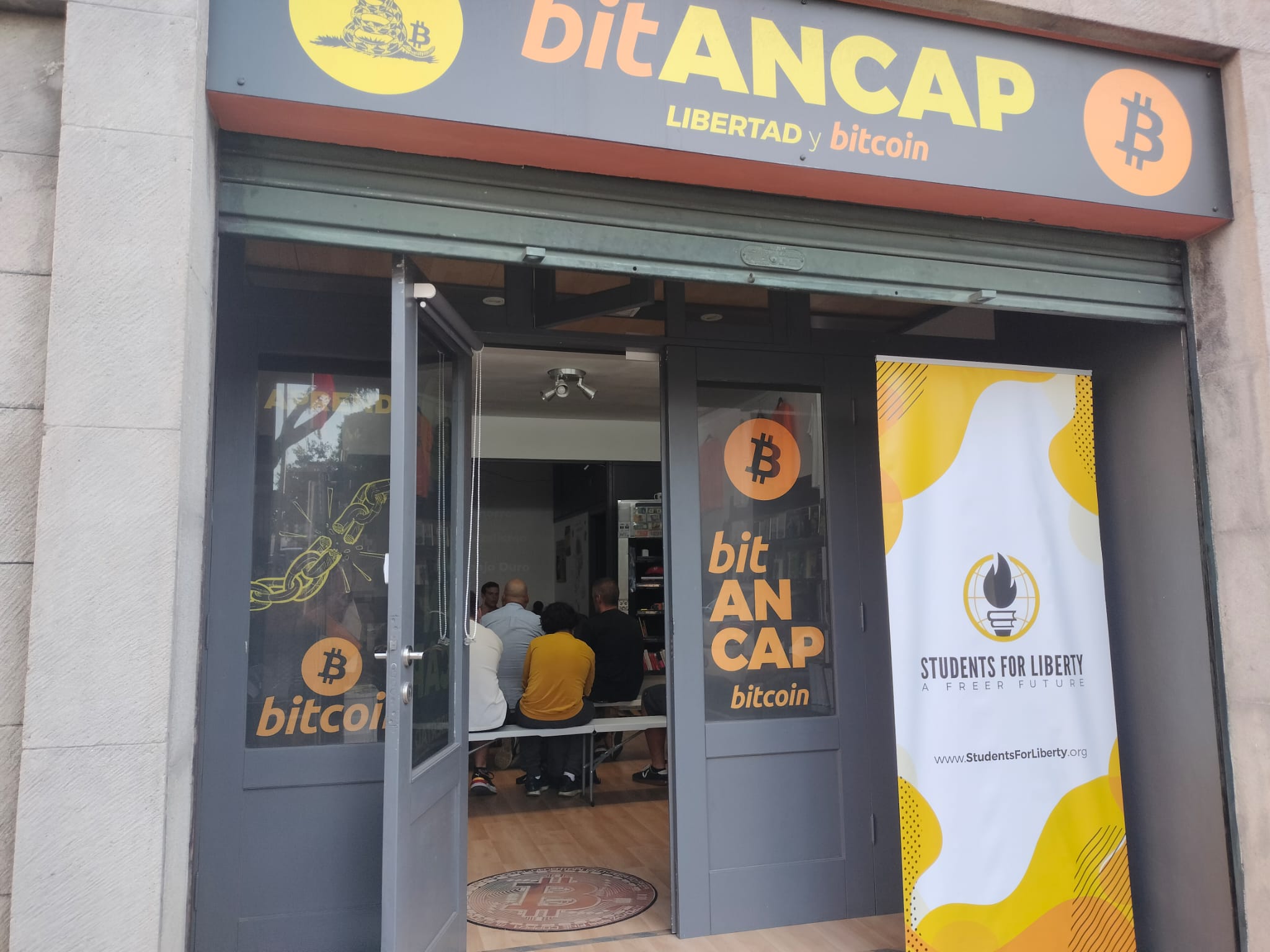 Donación para eventos libertarios