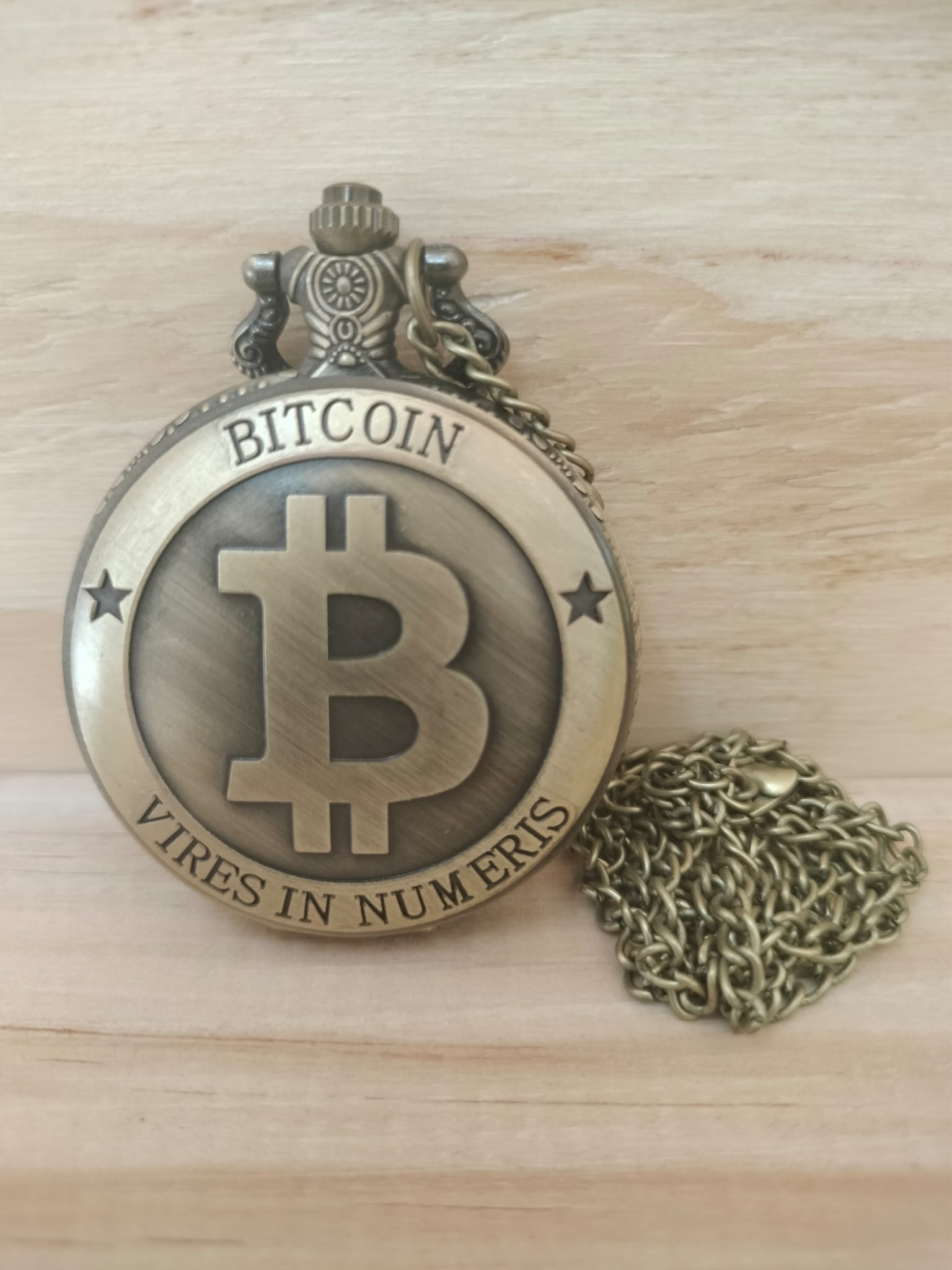 Reloj de bolsillo Bitcoin