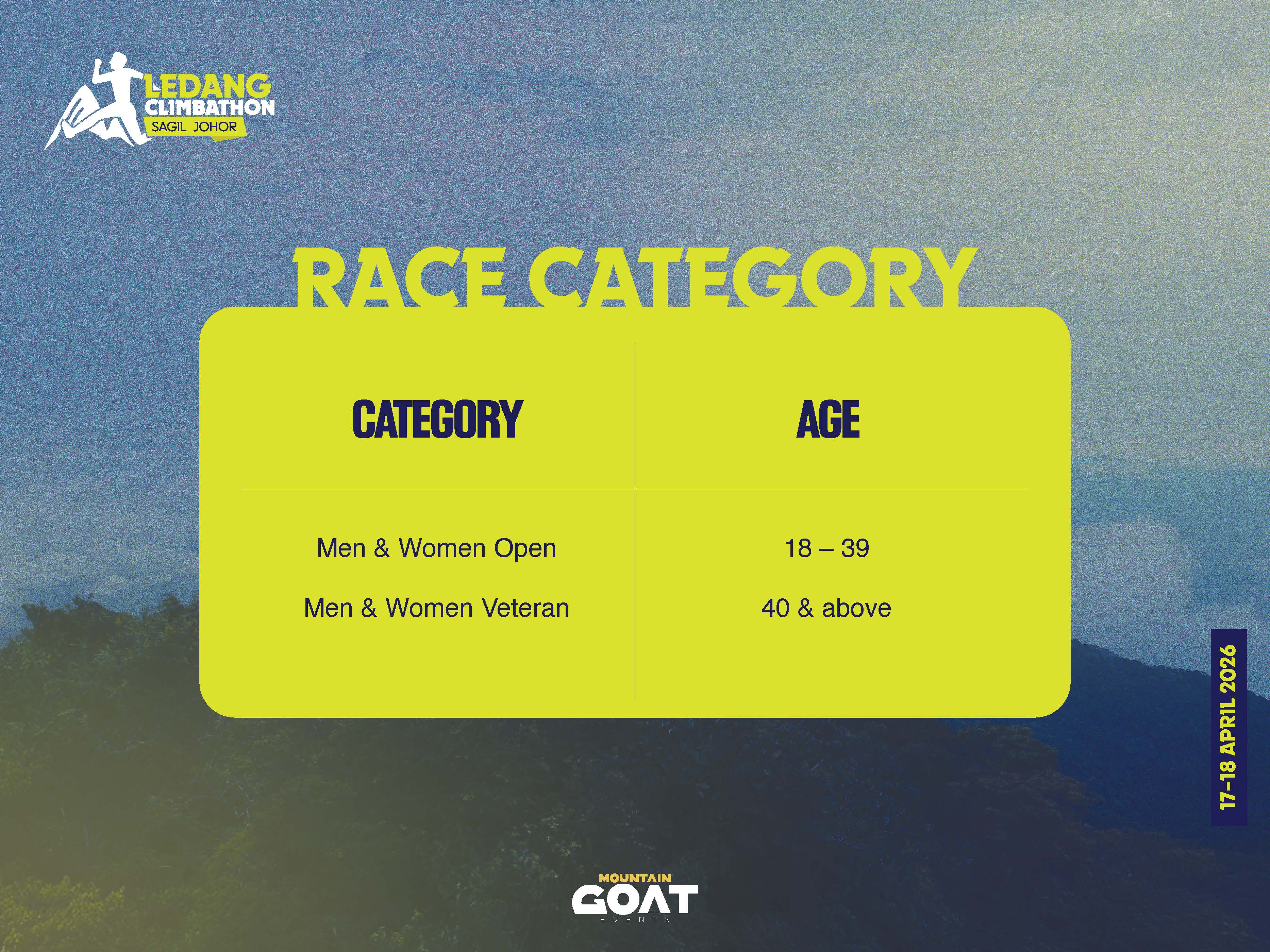 Ledang International Climbathon 2026