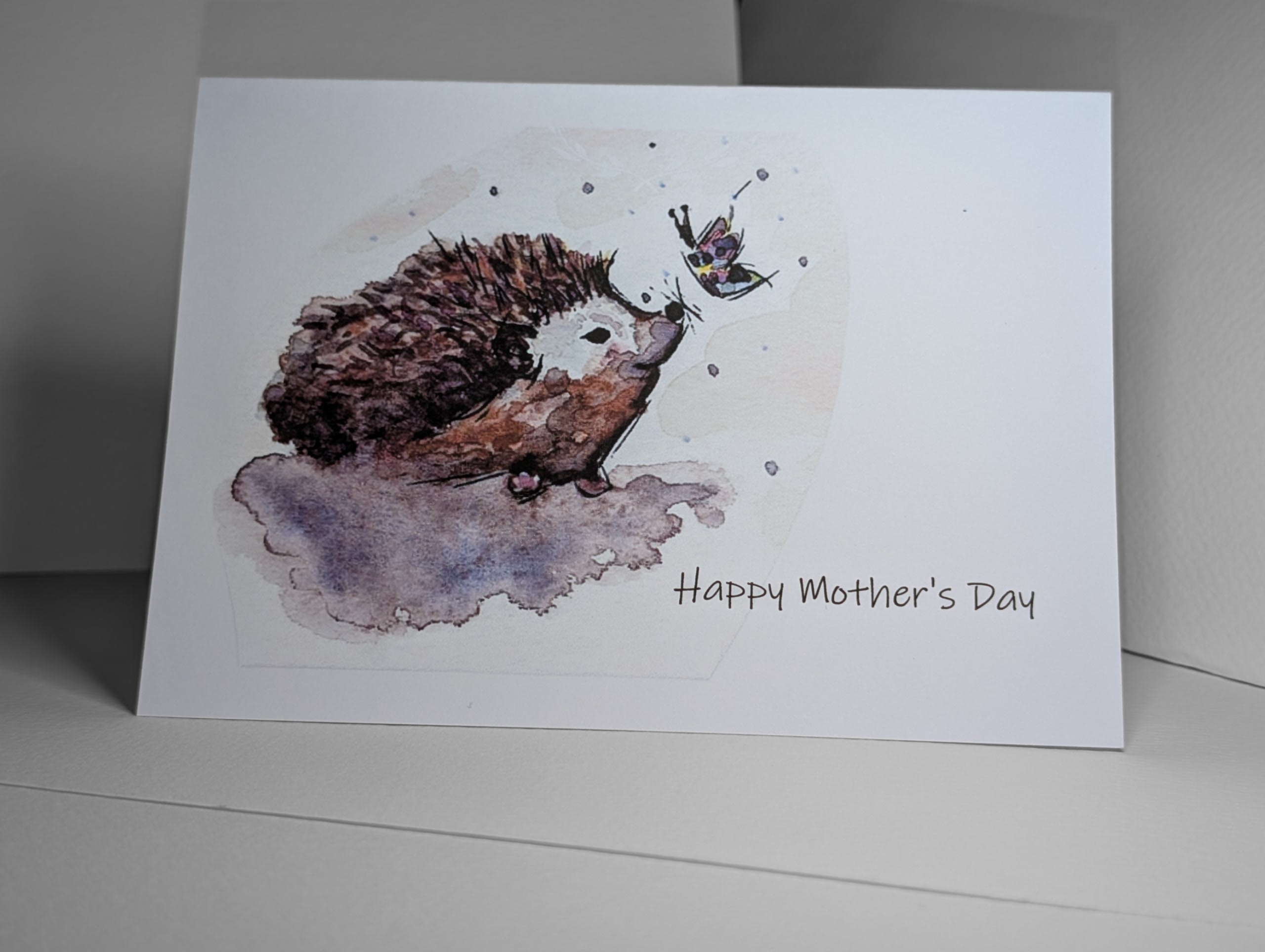 Mother's Day Hedgehog Card