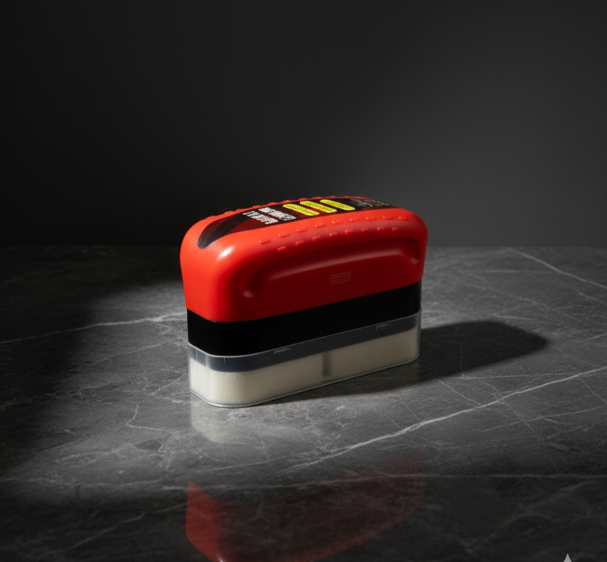 2 Limpiadores Profesional de Película de Aceite y Manchas para Parabrisas de Coche con Cepillo Integrado