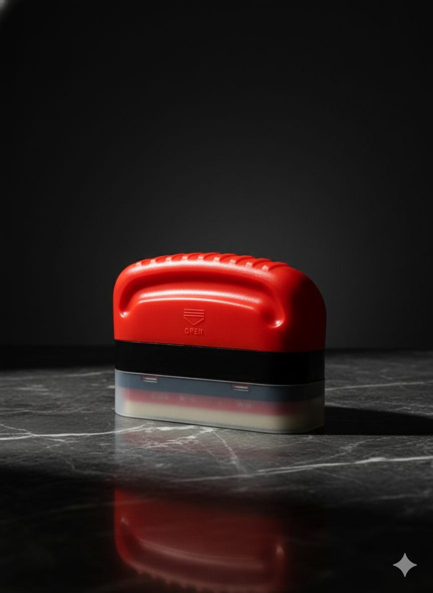 2 Limpiadores Profesional de Película de Aceite y Manchas para Parabrisas de Coche con Cepillo Integrado