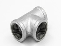 Tee galvanizada