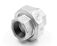 Tuerca unión galvanizada