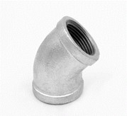 Codo 45° galvanizado