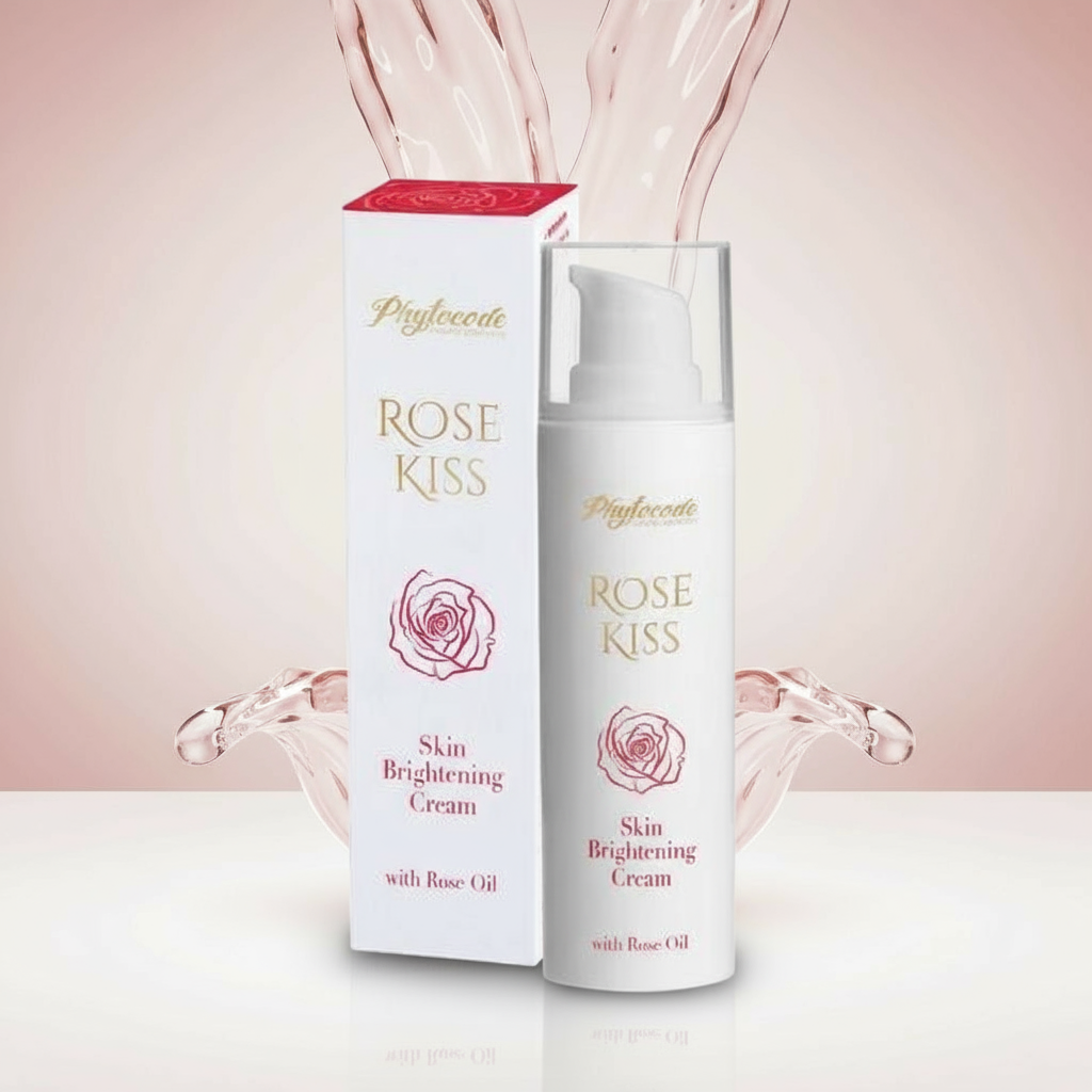 Rose Kiss كريم تفتيح البشرة