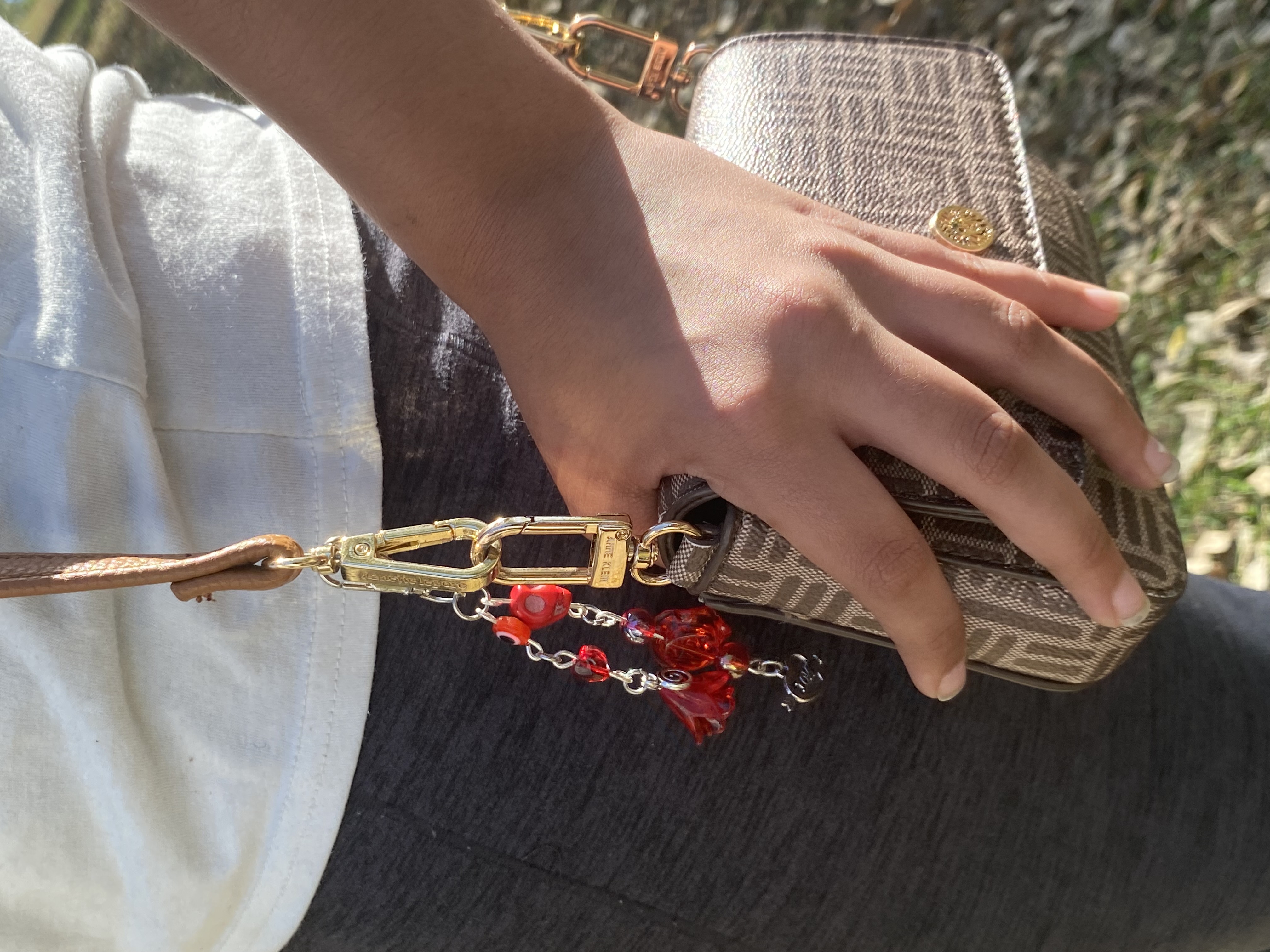 La Niña Roja/Red Santa Muerte Charm