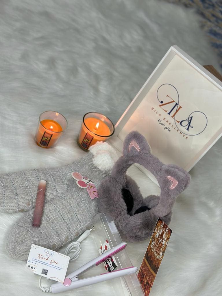 Cozy Pink Self-Care Gift Set