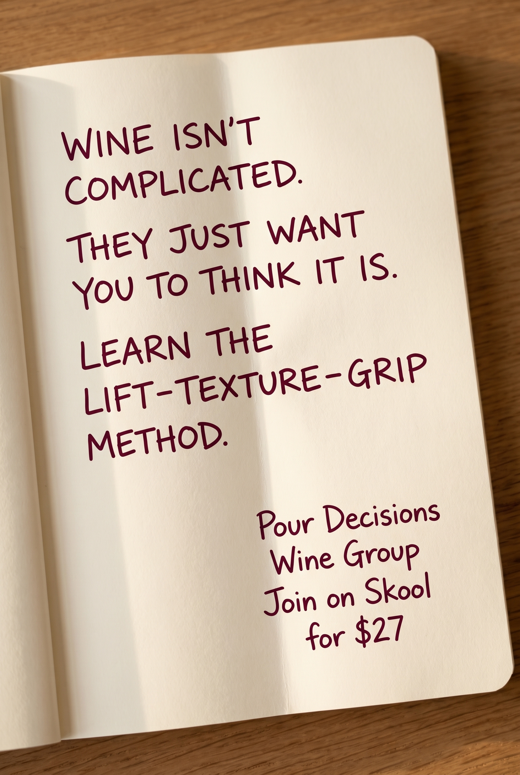 Pour Decisions Wine Group