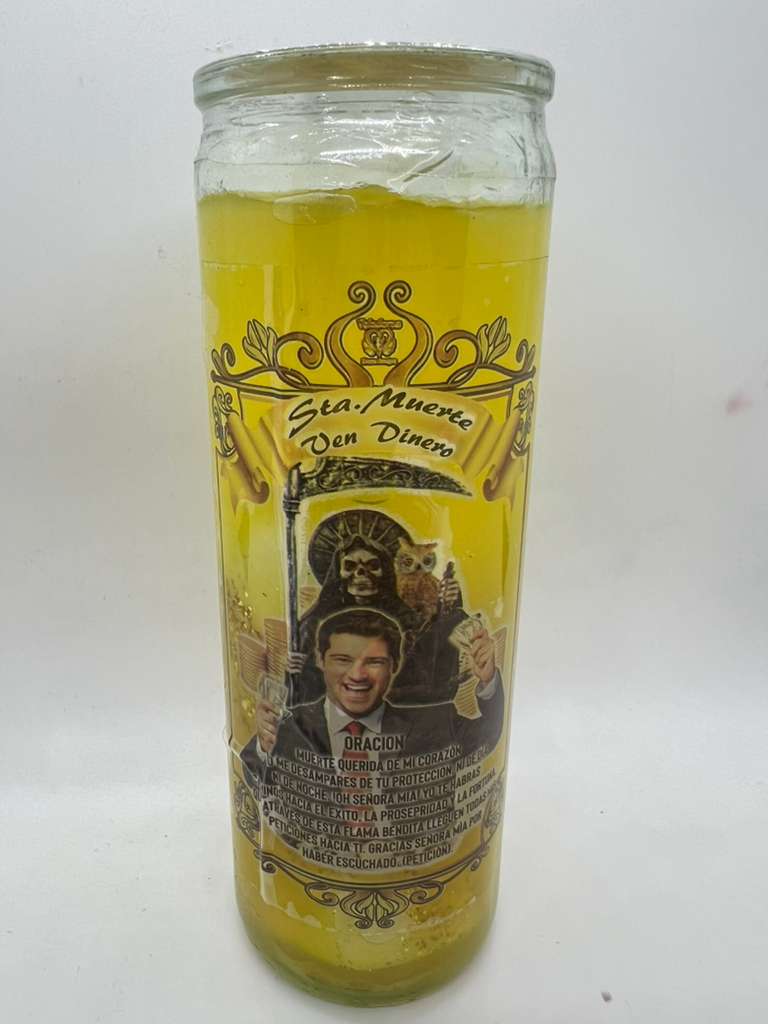 Vela de Santa Muerte Ven Dinero