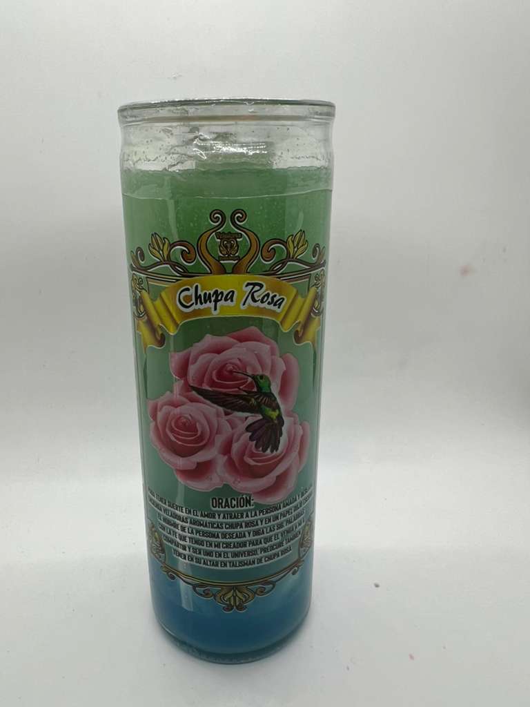 Vela Chupa Rosa