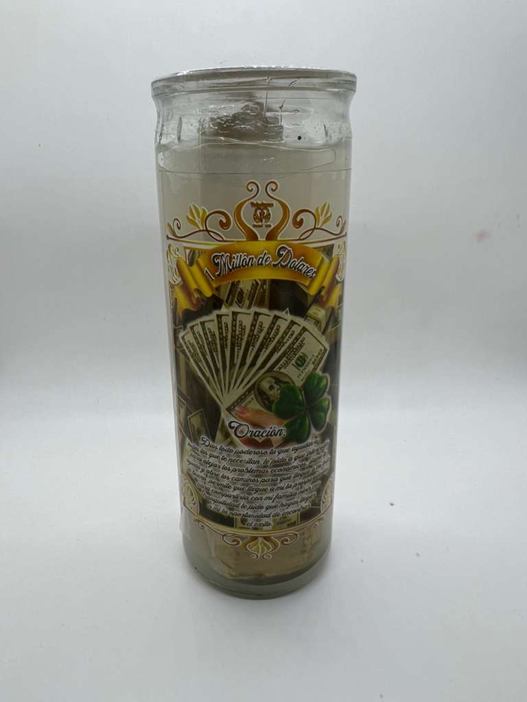 Vela de la suerte para atraer dinero