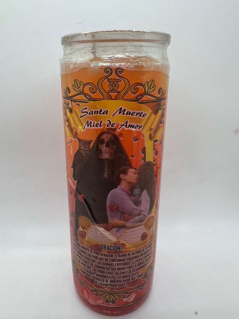 Vela Santa Muerte Miel de Amor
