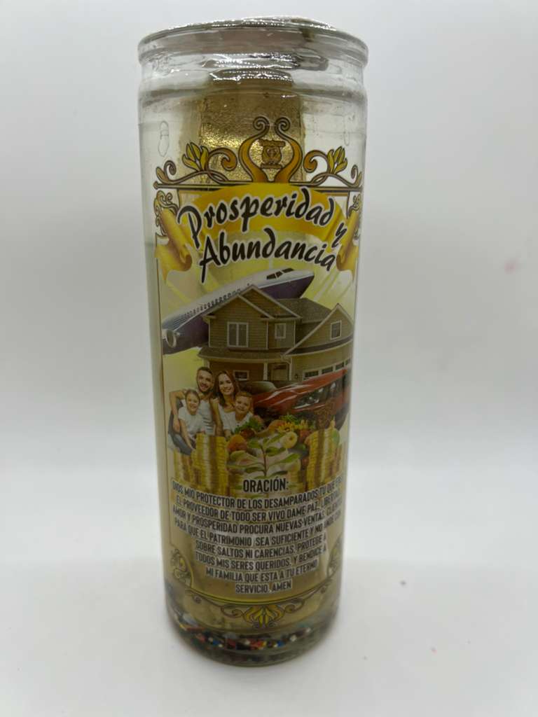 Vela para prosperidad y abundancia