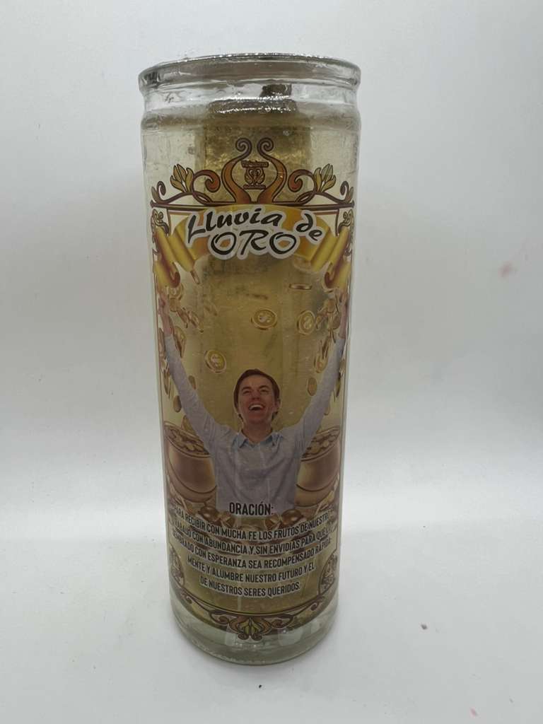 Vela espiritual Lluvia de Oro