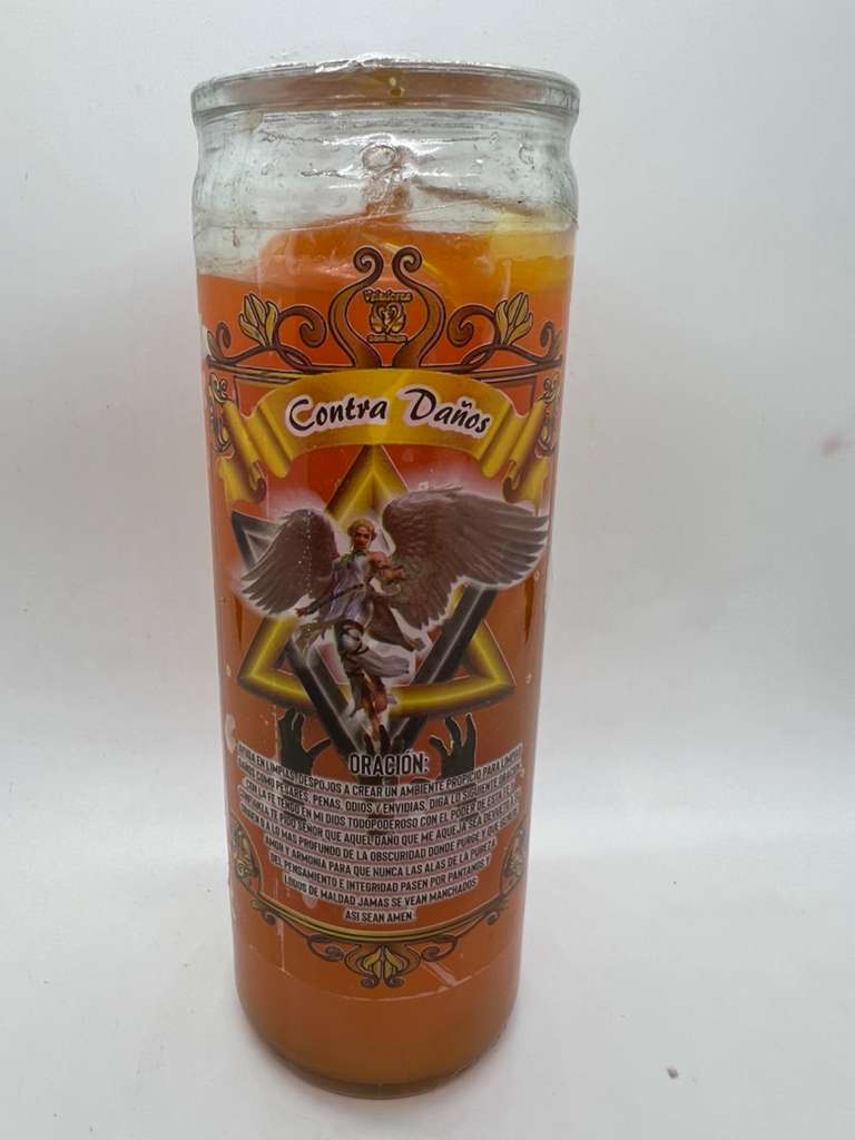 Vela espiritual 'Contra Daños'