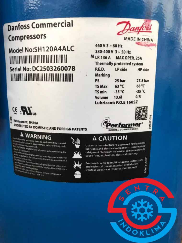 Kompresor Danfoss SH120A4ALC