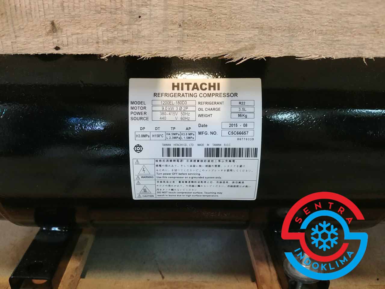 Kompresor Hitachi 1200EL-180D3