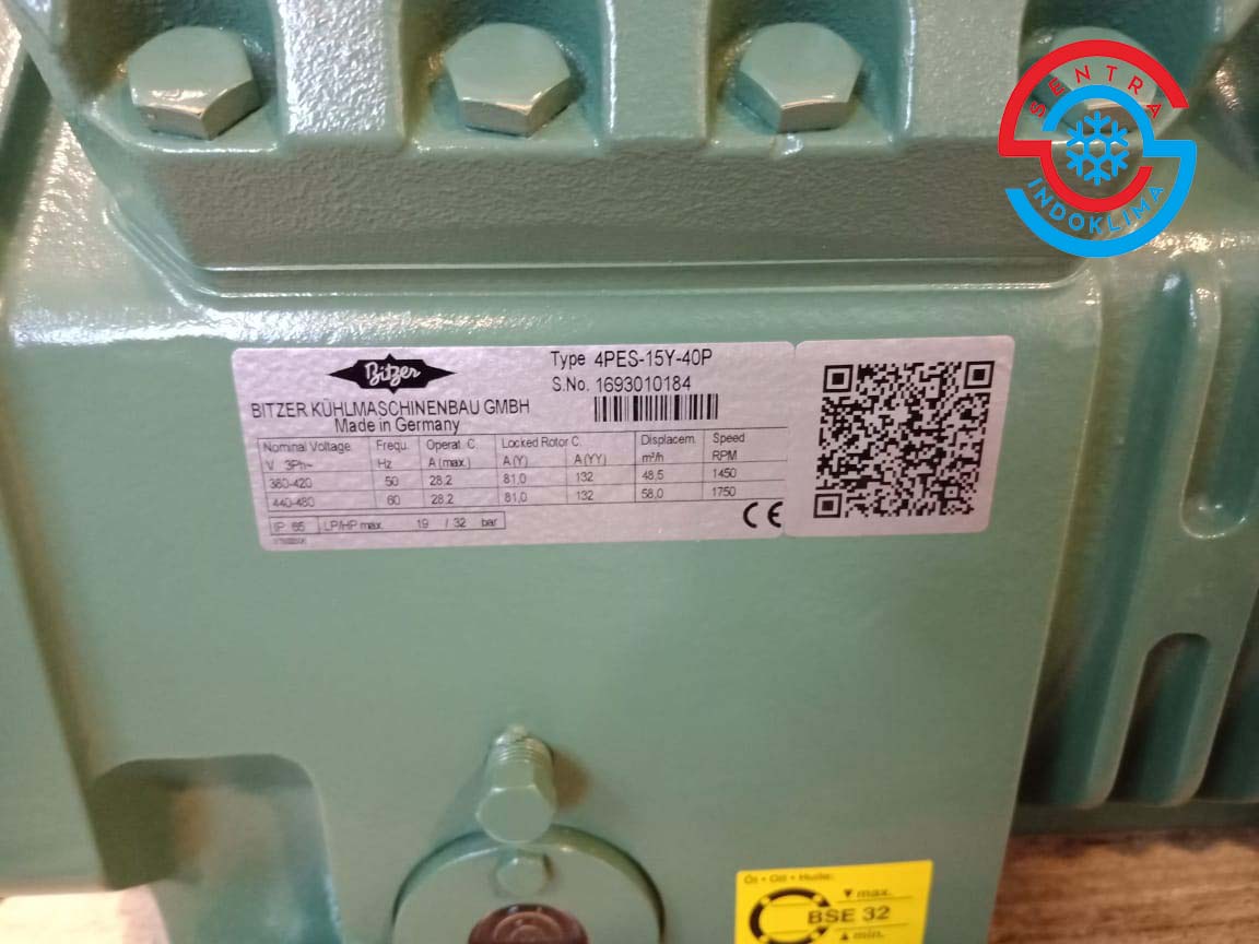 Kompresor Pendingin Bitzer 4PES-15Y