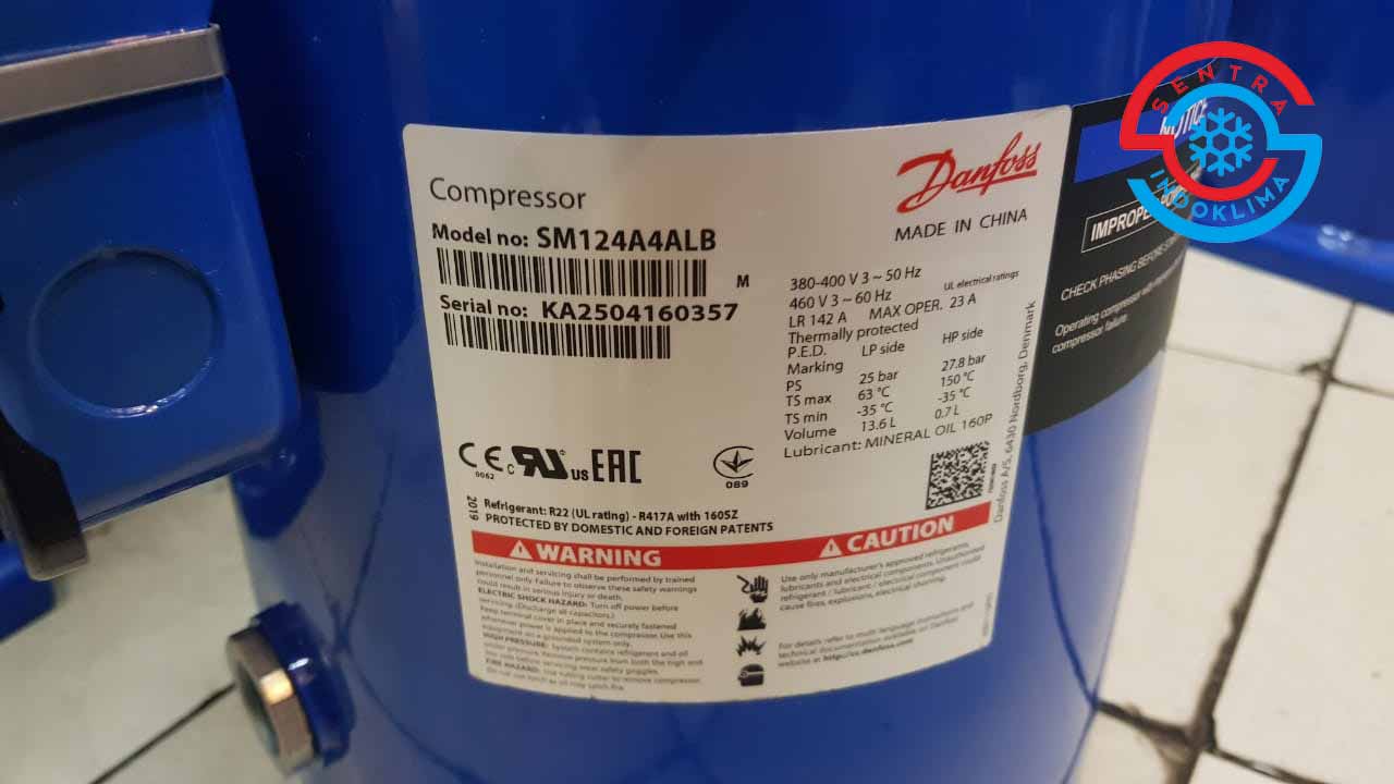 Kompresor Danfoss SM124A4ALB