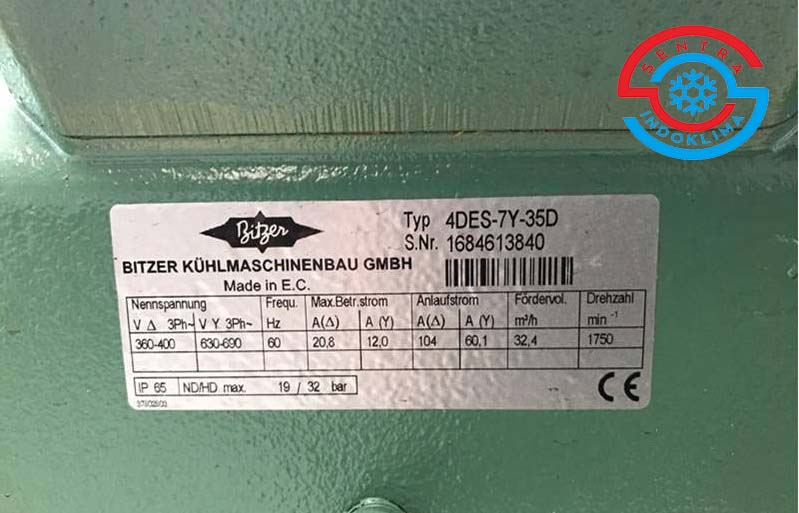 Kompresor Bitzer 4DES-7Y