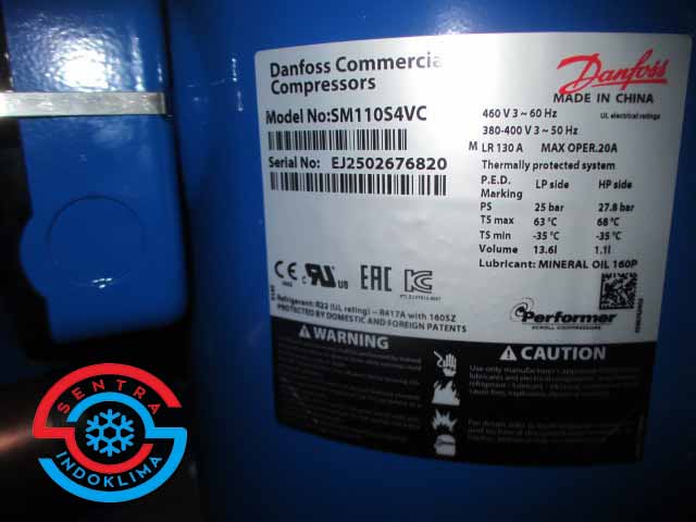 Kompresor Danfoss SM110S4VC