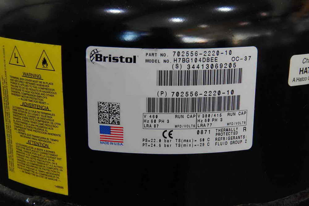Kompresor Bristol H7BG104DBEE