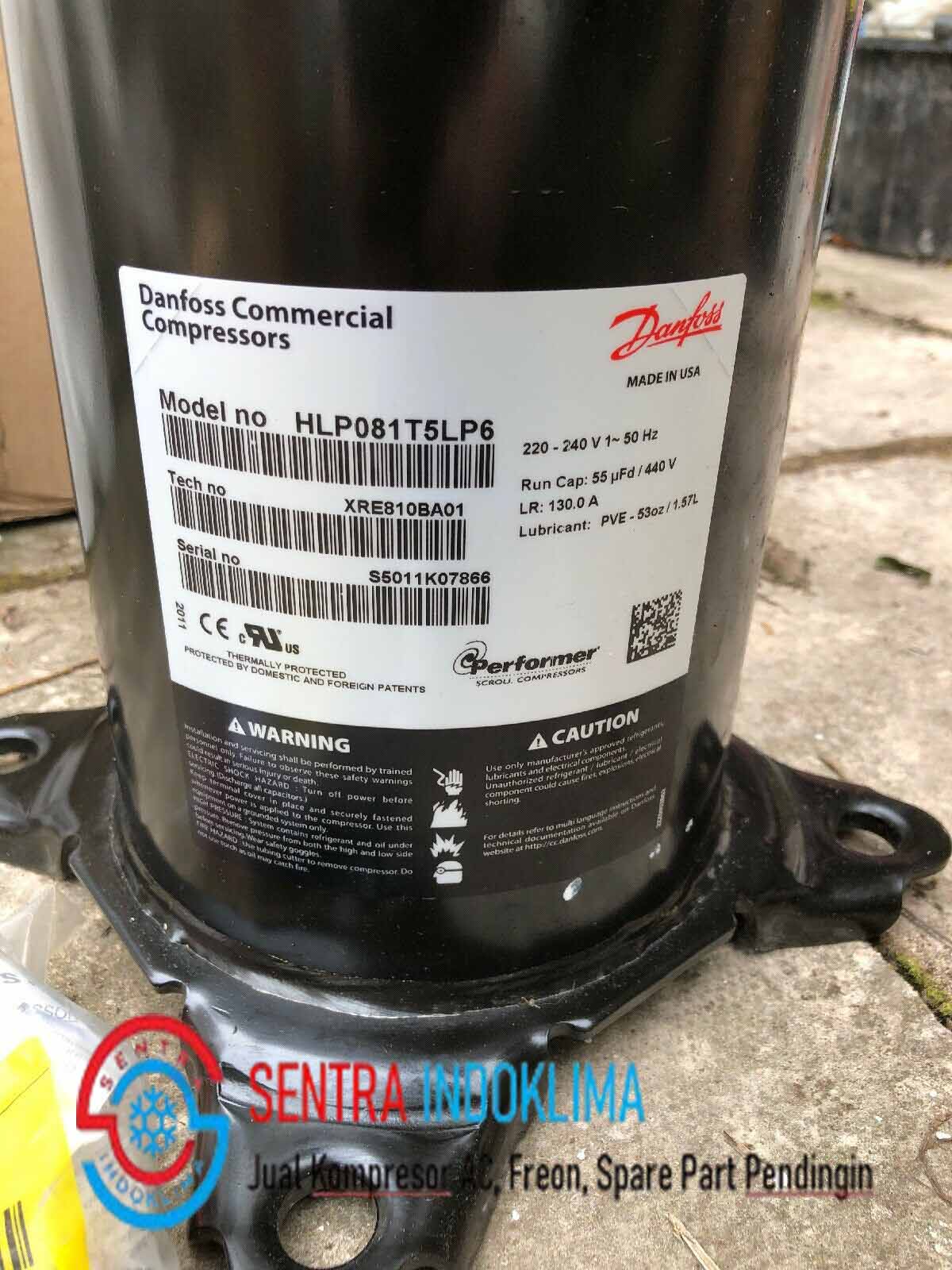 Kompresor Danfoss HLP081T5LP6