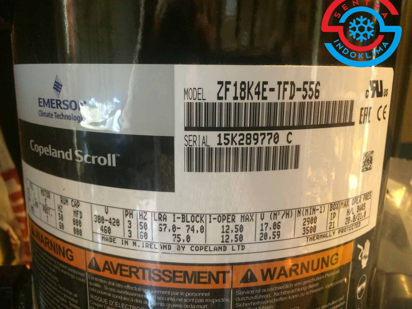 Kompresor ZF18K4E-TFD-556