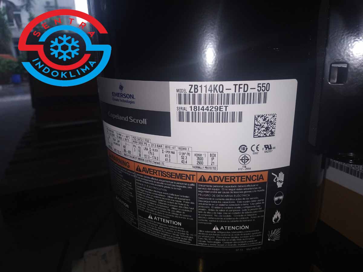 Kompresor Copeland ZB114KQ-TFD-550