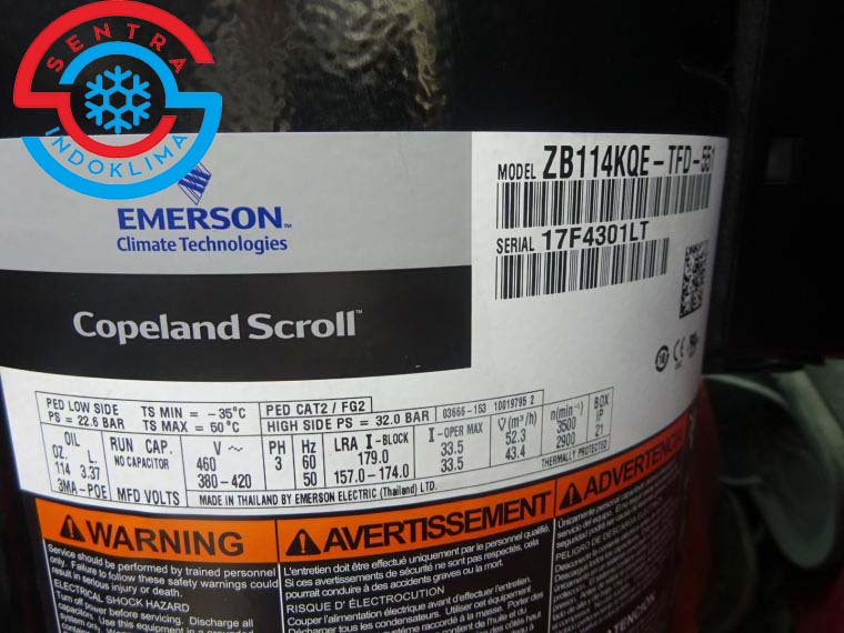 Kompresor ZB114KQE-TFD-551