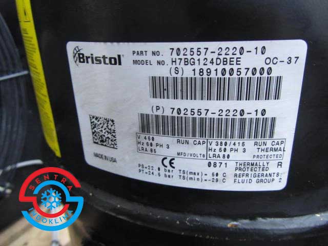 Kompresor Bristol H7BG124DBEE
