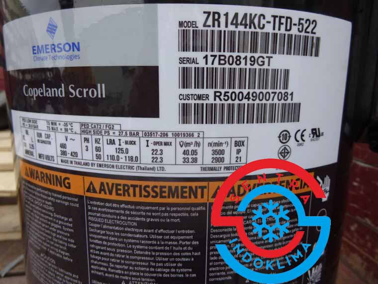 Kompresor ZR144KC-TFD-522