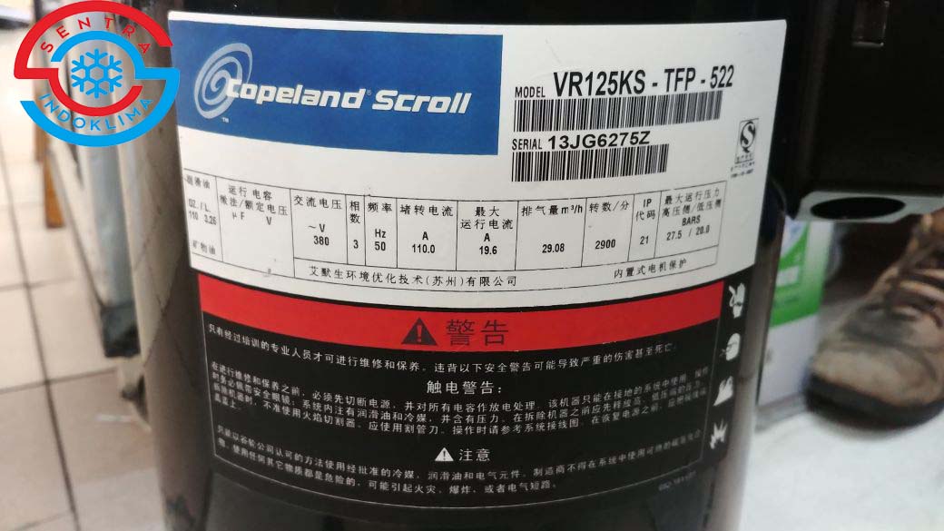 Kompresor VR125KS-TFP-522