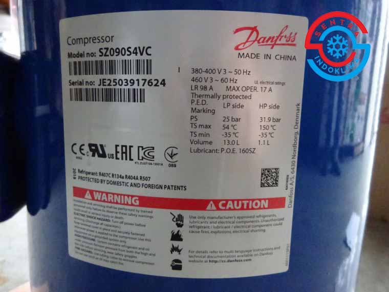 Kompresor Danfoss SZ090S4VC