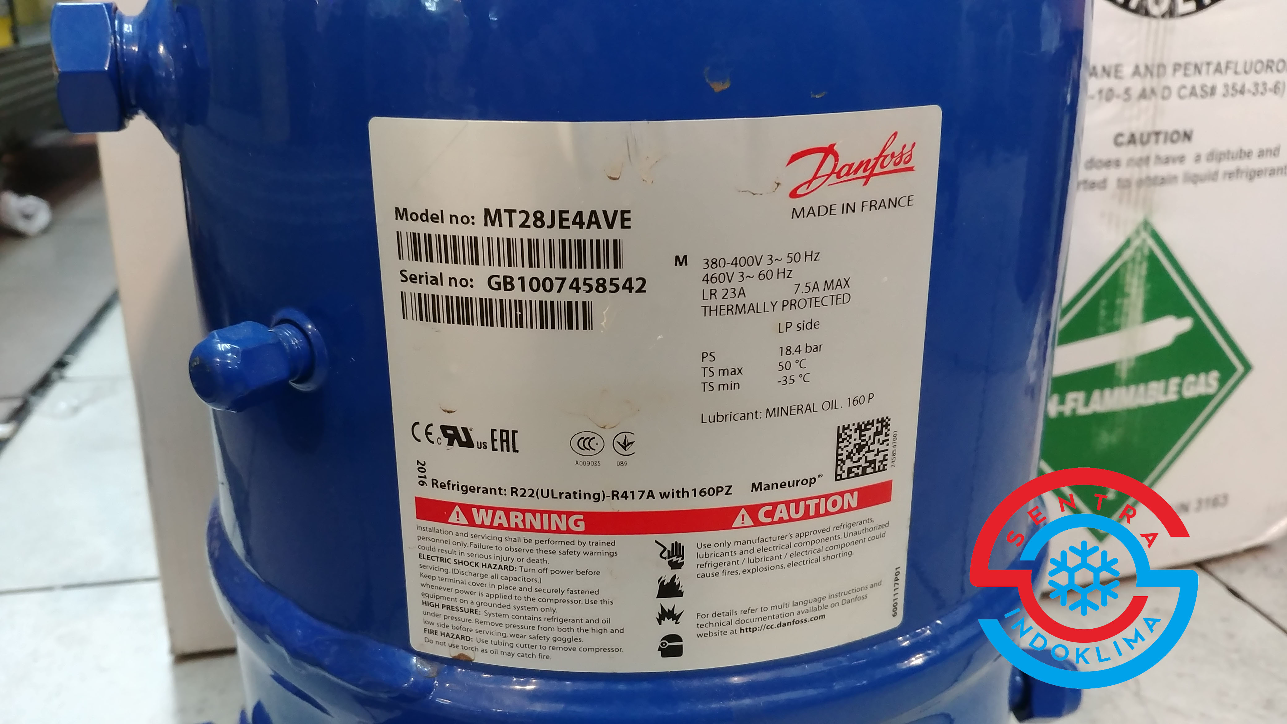 Kompresor Danfoss MT28JE4AVE