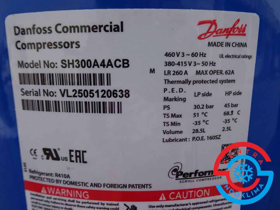 Kompresor Danfoss SH300A4ACB