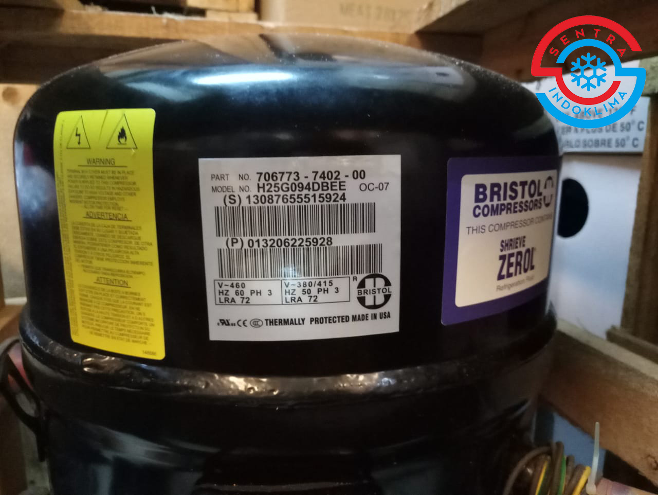 Kompresor Bristol H25G094DBEE