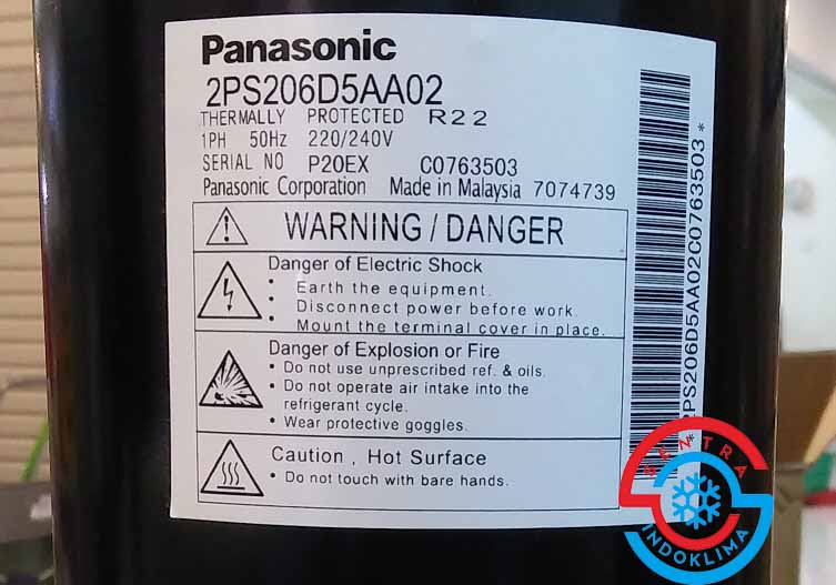 Kompresor AC Panasonic 2PS206D5AA02