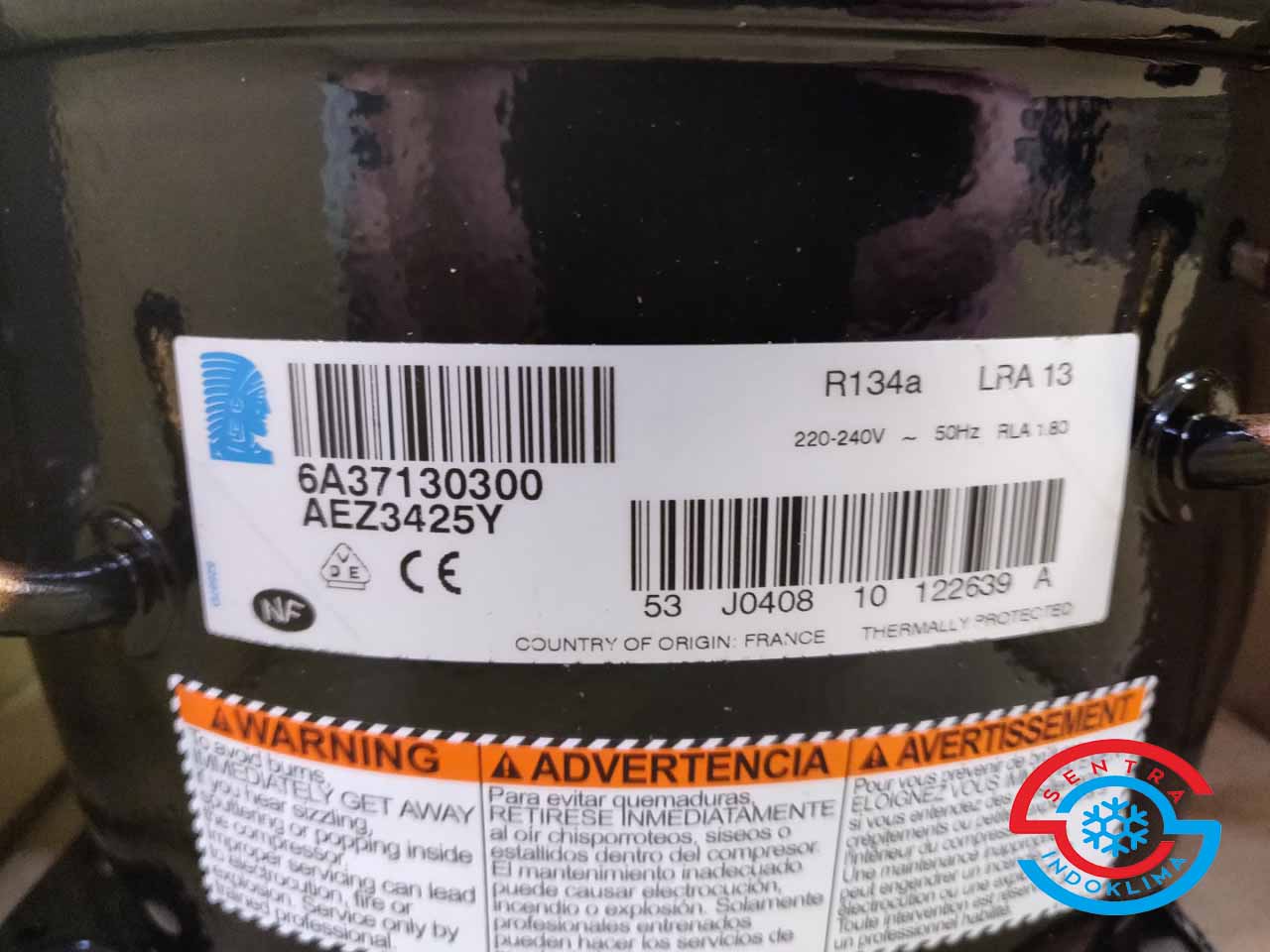 Kompresor Tecumseh AEZ3425Y