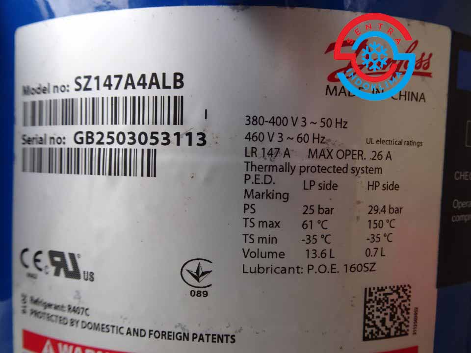 Kompresor SZ147A4ALB