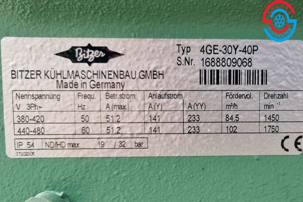 Bitzer Kompresor 4GE-30Y-40P