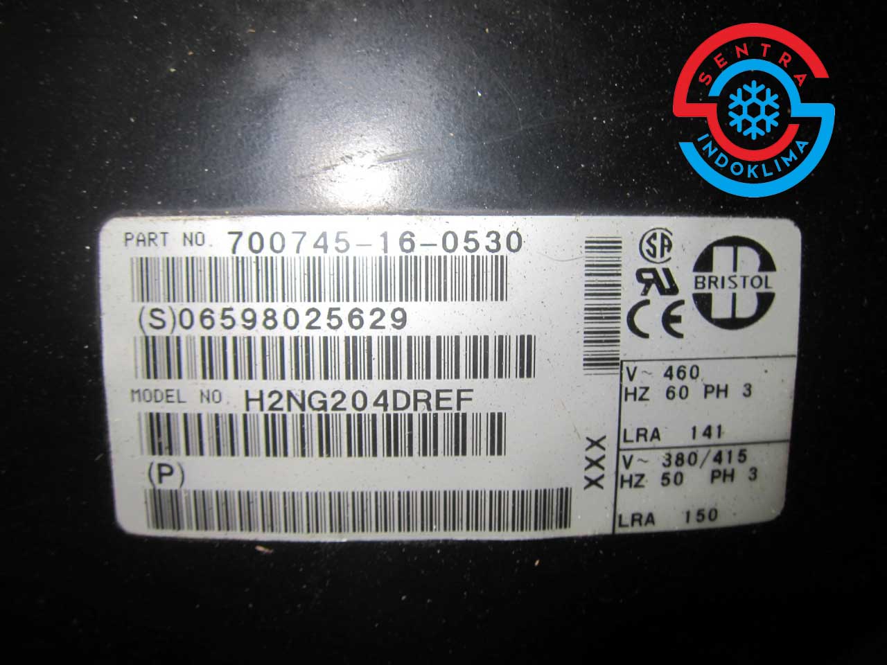 Kompresor Bristol H2NG204DREF