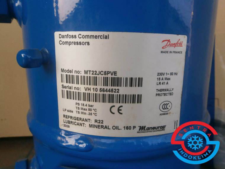 Kompresor Danfoss MT22JC5PVE