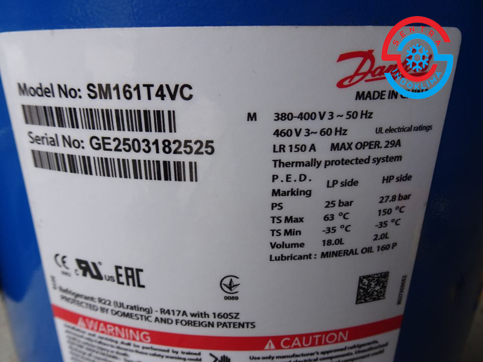 Kompresor Danfoss SM161T4VC