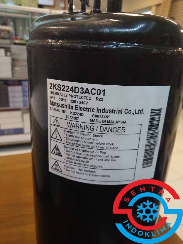 Kompresor AC Matsushita 2KS224D3AC01