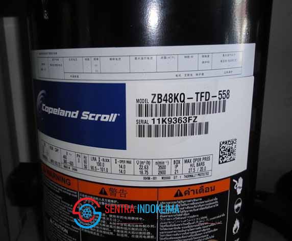 Kompresor Copeland Scroll ZB48KQ-TFD-558
