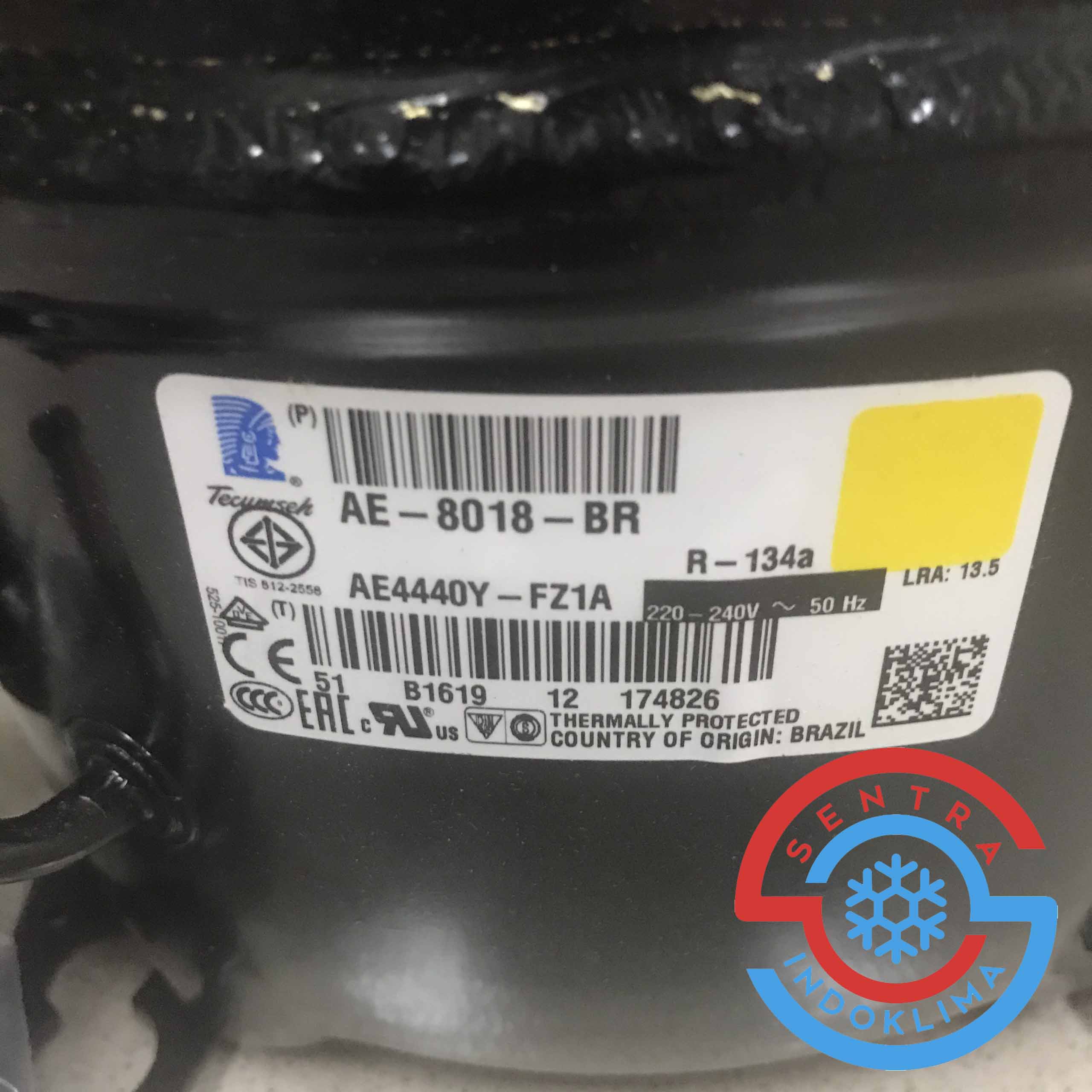 Kompresor kulkas Tecumseh AE4440Y