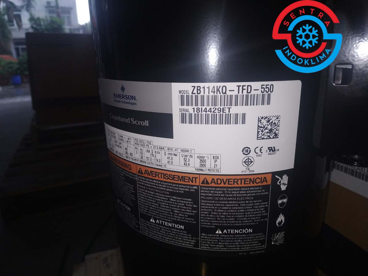 Kompresor Copeland ZB114KQ-TFD-550