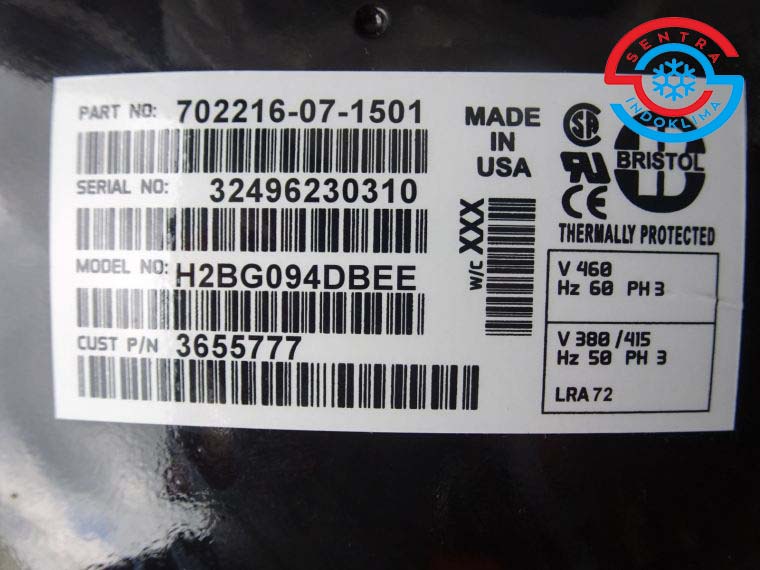 Kompresor Bristol H2BG094DBEE